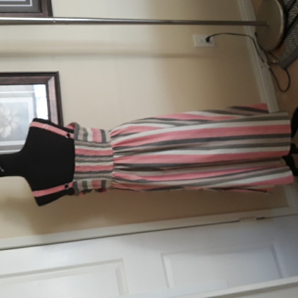 STRIPED SUN DRESS - Picture 2 of 4
